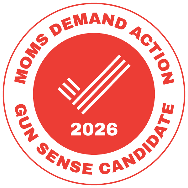 Moms Demand Action Gun Sense Candidate distinction logo